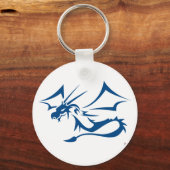 ラムトン・ザ・ブルー・ドラゴン キーホルダー (正面)