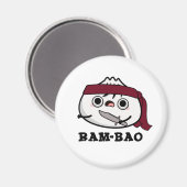 ラムバオ兵士おもしろいディムサンプリン マグネット (正面/裏面)