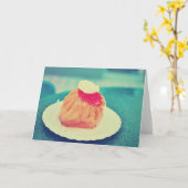 ラムババグリーティングカード カード (黄色い花)