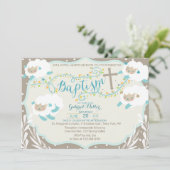 ラムバプテスマ招待状 招待状 (スタンド正面)