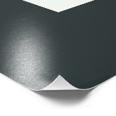 ラムバムのユダヤ教の13原則ダークグリーン フォトプリント (角)