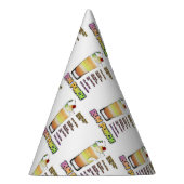 ラムパンチカクテルレシピアート パーティーハット (右)