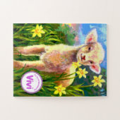 ラムパーソナライズされたKIdsジグソーパズル ジグソーパズル (横)