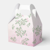 ラムピンクフローラベビーシャワー フェイバーボックス (裏面サイド)