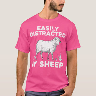 ラムファーム動物のためのキュートヒツジ農家ヒツジ愛好家 Tシャツ