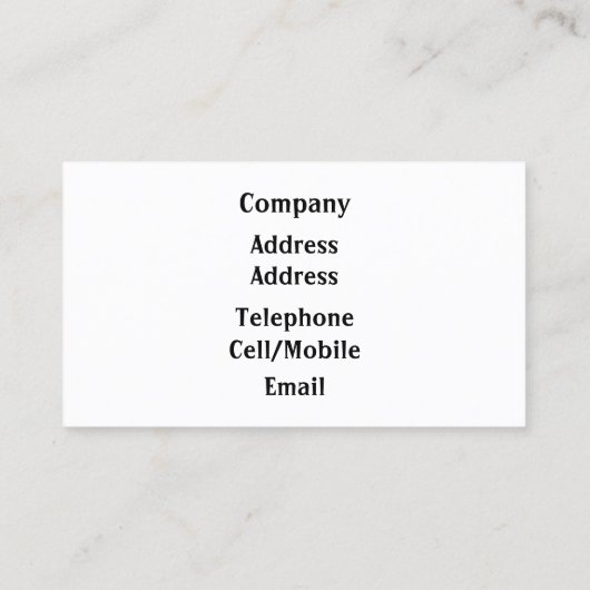 ラムファーム動物 名刺 (裏面)