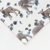 ラムフレンジーフリースブランケット（色を選択） フリースブランケット (角)