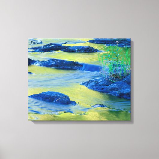ラムプレイ川 |ニューハンプシャー キャンバスプリント (正面)