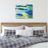 ラムプレイ川 |ニューハンプシャー キャンバスプリント (インサイチュ (寝室))