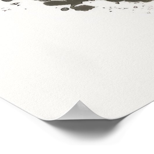 ラムポートレート絵画動物野生動物アウトドアアート ポスター (角)