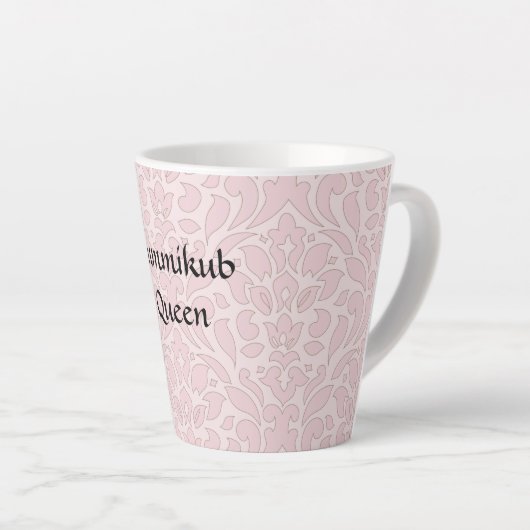 ラムミクブクイーンマグ カフェラテマグ (右アングル)