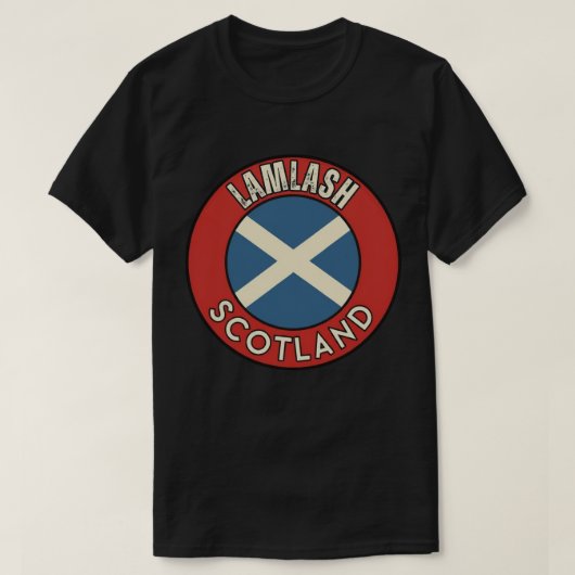 ラムラッシュ、スコットランド Tシャツ (デザイン正面)