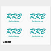 ラムリバーブレンド 楕円形シール (シート)