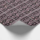 ラムレーズン、アイスクリームフレーバー ラッピングペーパー (角)