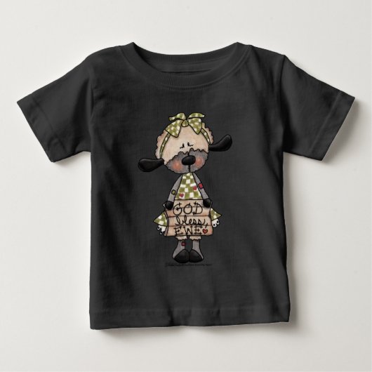 ラム初期の神の恵み ベビーTシャツ (正面)