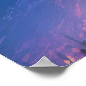 ラム動物ポートレート絵画の野生動物アウトドアアート ポスター (角)