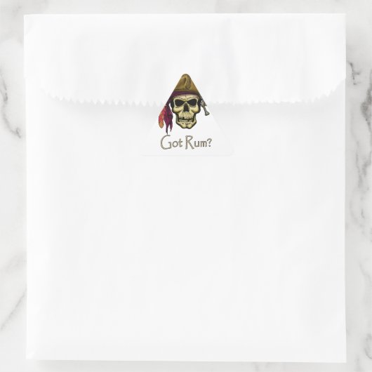 ラム得? 三角形シール (バッグ)