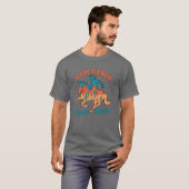 ラム牧場は本当にロックする ラム牧場の歌詞ギフト Tシャツ (正面フル)