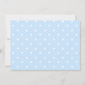 ラム男の赤ちゃんシャワー招待状 招待状 (裏面)