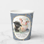 ラム男女兼用赤ちゃんシャワー 紙コップ (正面)