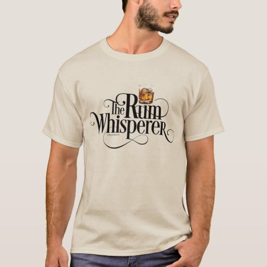 ラム酒のウィスパーのTシャツ Tシャツ (正面)