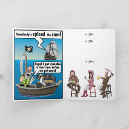 ラム酒のジョーク。 カード