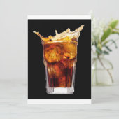 ラム&コーラパーティの招待状 招待状 (スタンド正面)