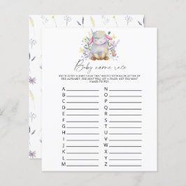 ラム – ベビー名レースゲーム