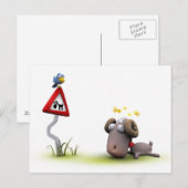 ラム ポストカード (正面/裏面)