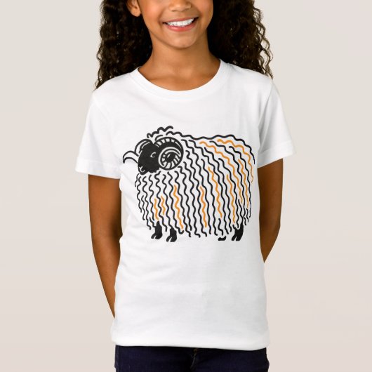 ラム ユニセックス 子供用Tシャツ Tシャツ (正面)