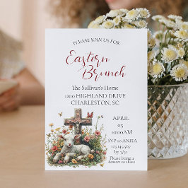 ラムIクロス花蝶イースターブランチ 招待状