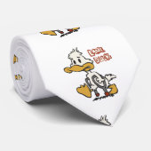 ラメのアヒル漫画 |背景色の選択 ネクタイ (ロール)