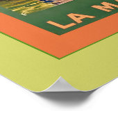 ラメイエンヌ~ヴィンテージトラベフランスのル ポスター (角)