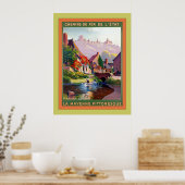 ラメイエンヌ~ヴィンテージトラベフランスのル ポスター (キッチン)