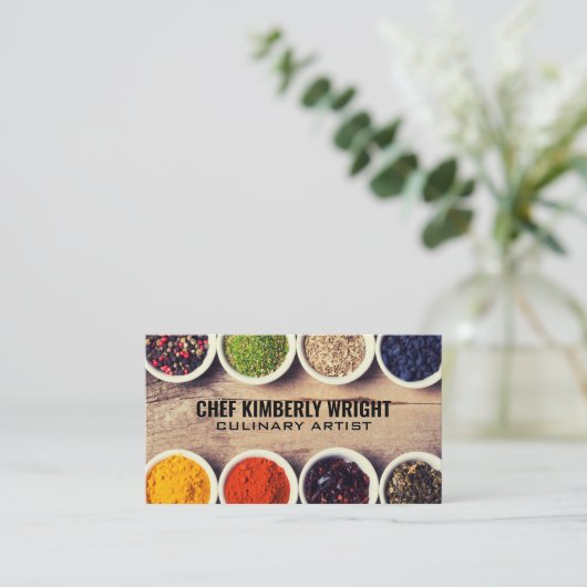 ラメキンスのスパイス 名刺 (スタンド正面)