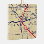 ラメサTXヴィンテージマップ セラミックオーナメント (右)