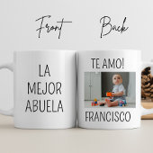 ラメジョールアブエラのパーソナライズ写真おばあちゃん誕生日 マグカップ