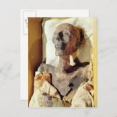 ラメセス2世のミイラ化した遺体が発見された ポストカード (正面/裏面)