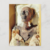 ラメセス2世のミイラ化した遺体が発見された ポストカード (正面)