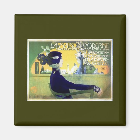 ラメゾンモデルヌアートノヴォー マグネット (正面)