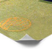 ラメゾンモデルヌアールヌーボープリントバイオラジ ポスター (角)