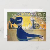 ラメゾンモデルヌ, c.1902 ポストカード (正面/裏面)