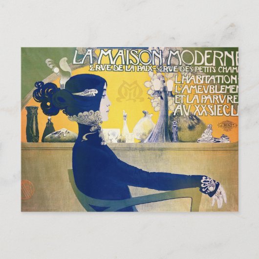 ラメゾンモデルヌ, c.1902 ポストカード (正面)