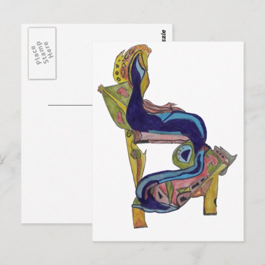 ラメド ポストカード (正面/裏面)