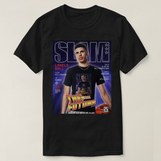 ラメロ・ボール・スラム Tシャツ (デザイン正面)