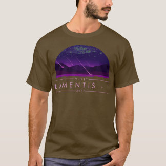 ラメンツを訪れる Tシャツ