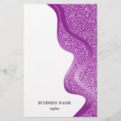 ラメ効果のあるメイクアップ チラシ (裏面)