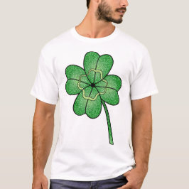 ラメ四つ葉のクローバー Tシャツ