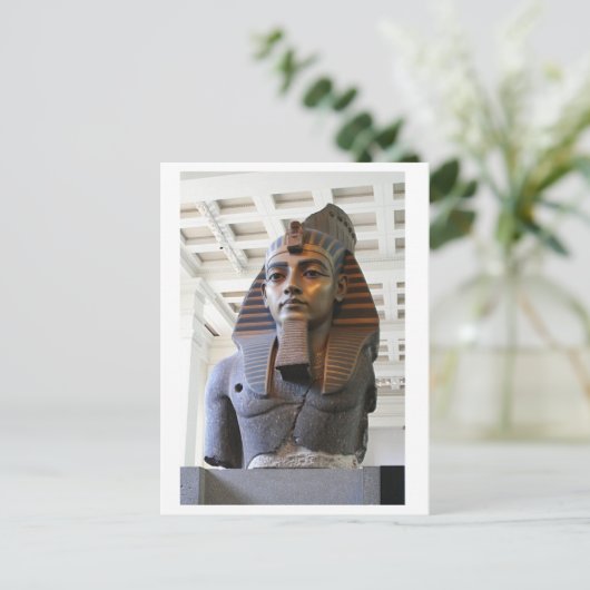 ラメ素晴らしス美術館エジプト美術 ポストカード (スタンド正面)
