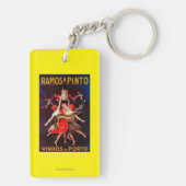 ラモスのまだら馬のヴィンテージPosterEurope キーホルダー (裏面)